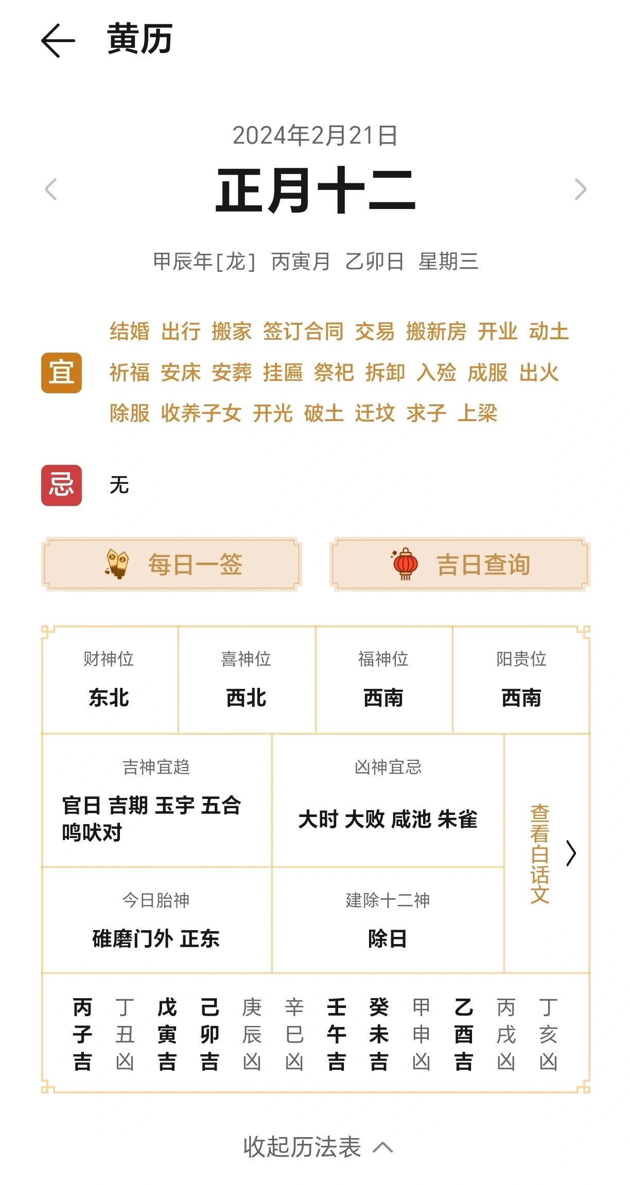 单从日课看,有辰卯穿害.