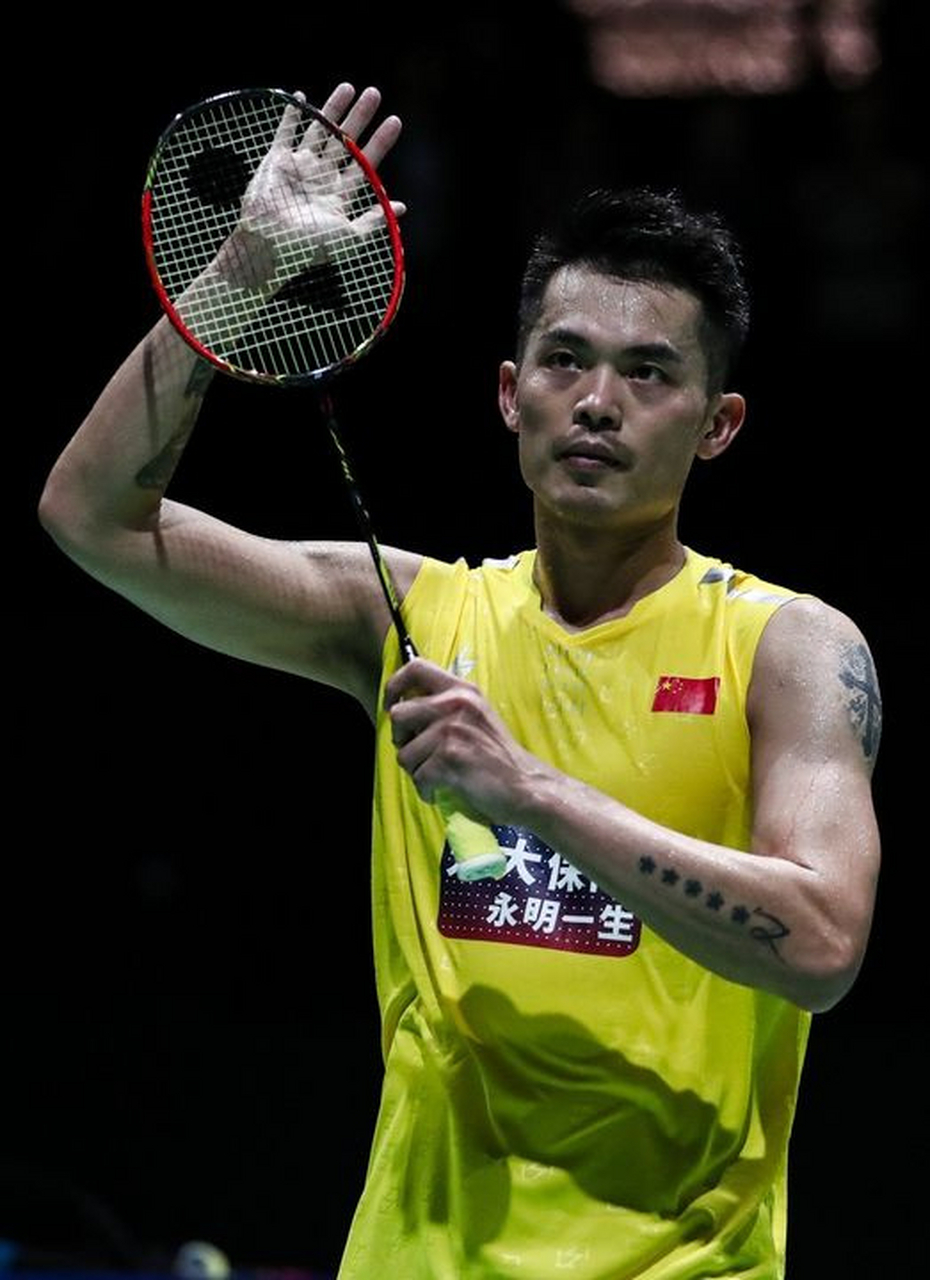 世锦赛##羽毛球# 林丹5次世锦赛夺冠,现今以安赛龙为首的男单小兄弟们