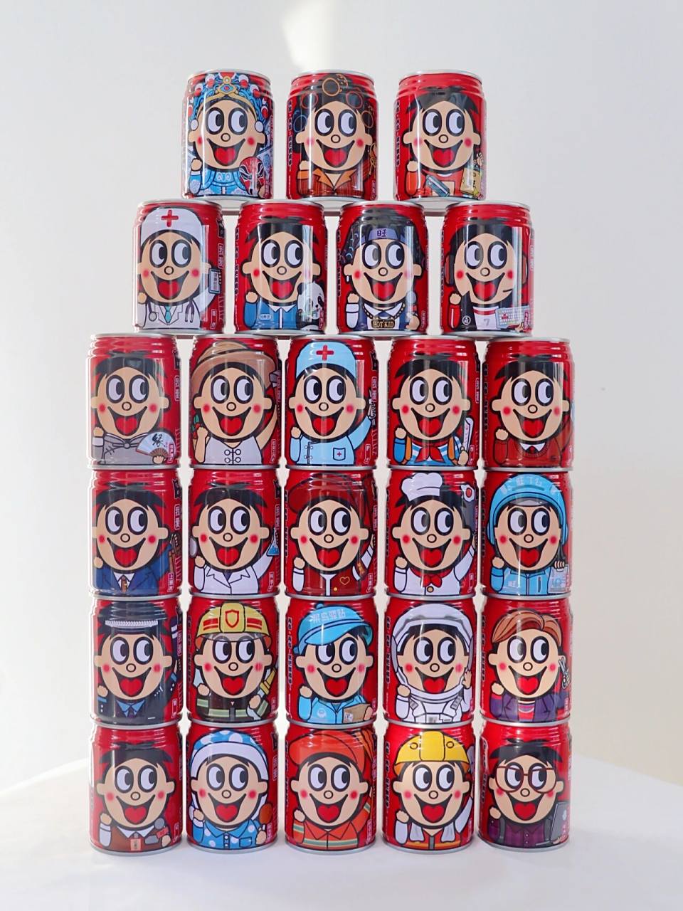 旺仔牛奶职业罐大合集来啦91 旺仔牛奶职业罐大合集来了!