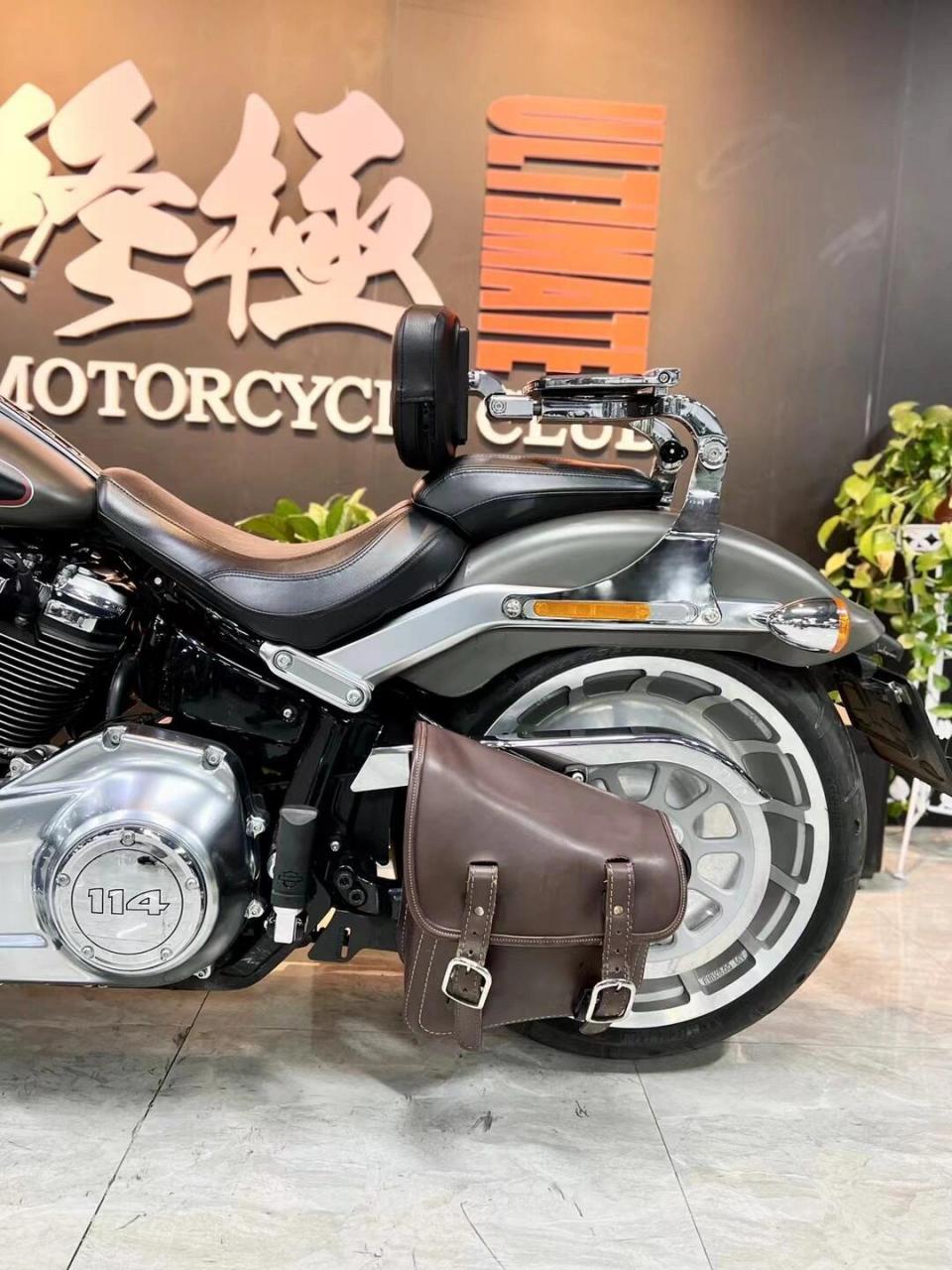 哈雷戴维森肥仔114 品牌: 哈雷戴维森 车型: 肥仔114 年份: 2019年8月