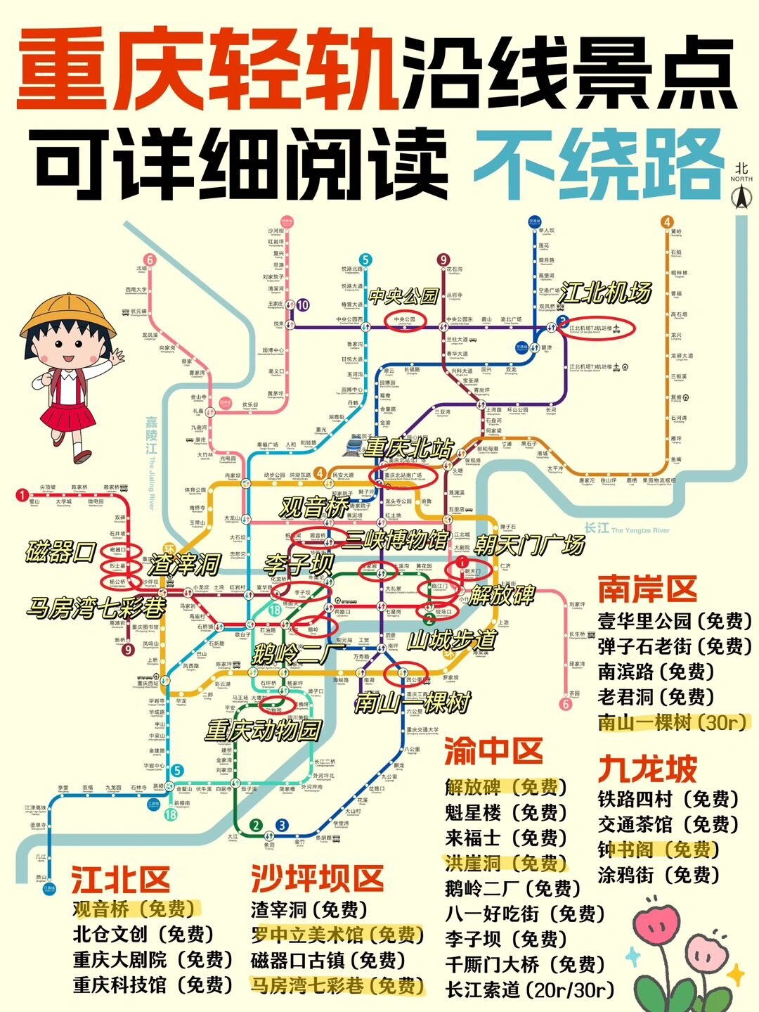 重庆一纵线线路图图片