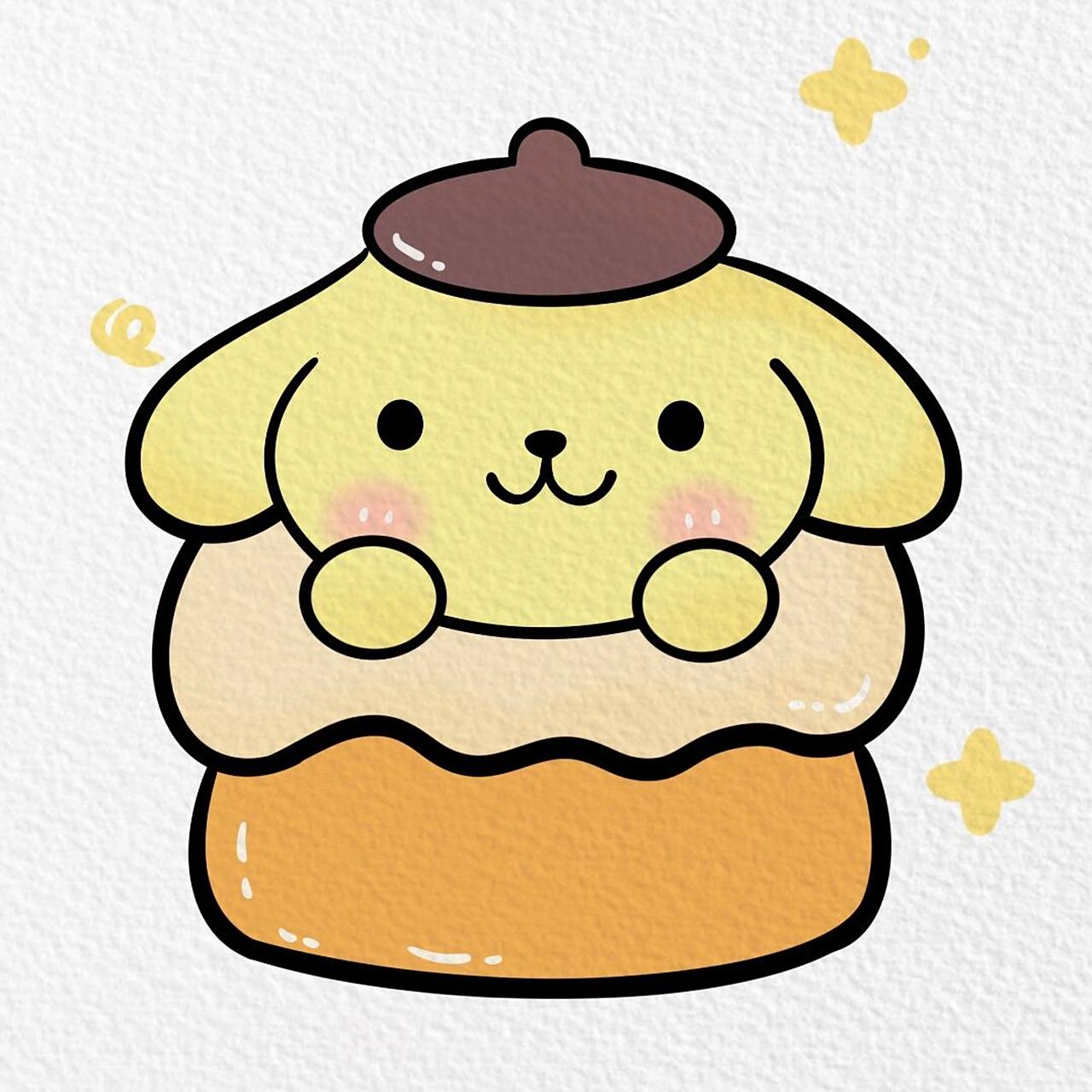 简笔画|【布丁狗】(附过程) 98 98 98 【用具】 44procreate