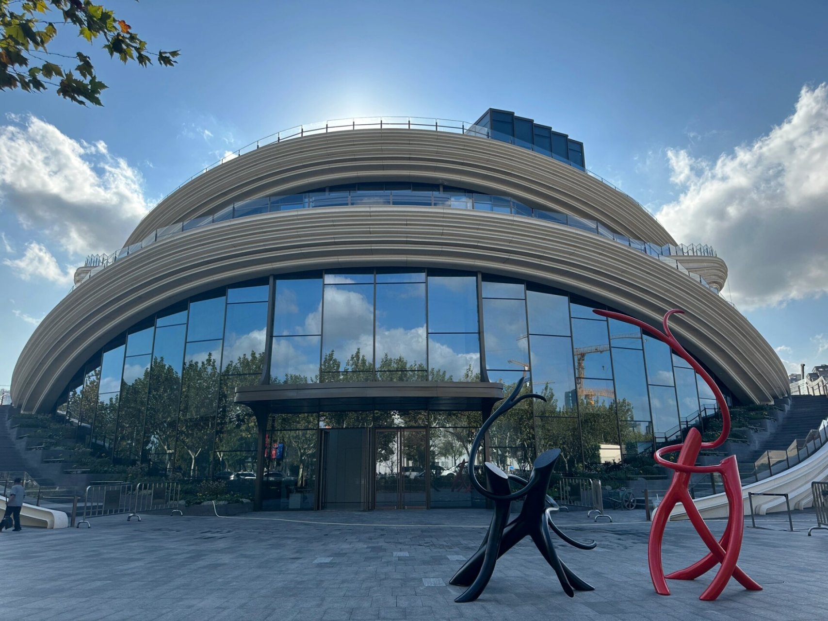 西岸漩心x grc x heatherwick thomas heatherwick的上海第四作西岸漩