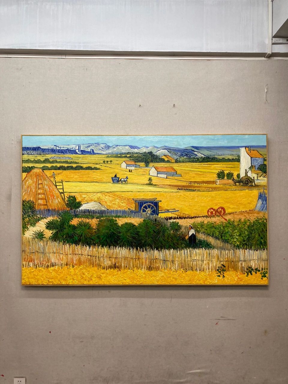 梵高的丰收寓意收获满满 梵高的丰收 梵高笔下的{ 丰收滋味 } 梵高