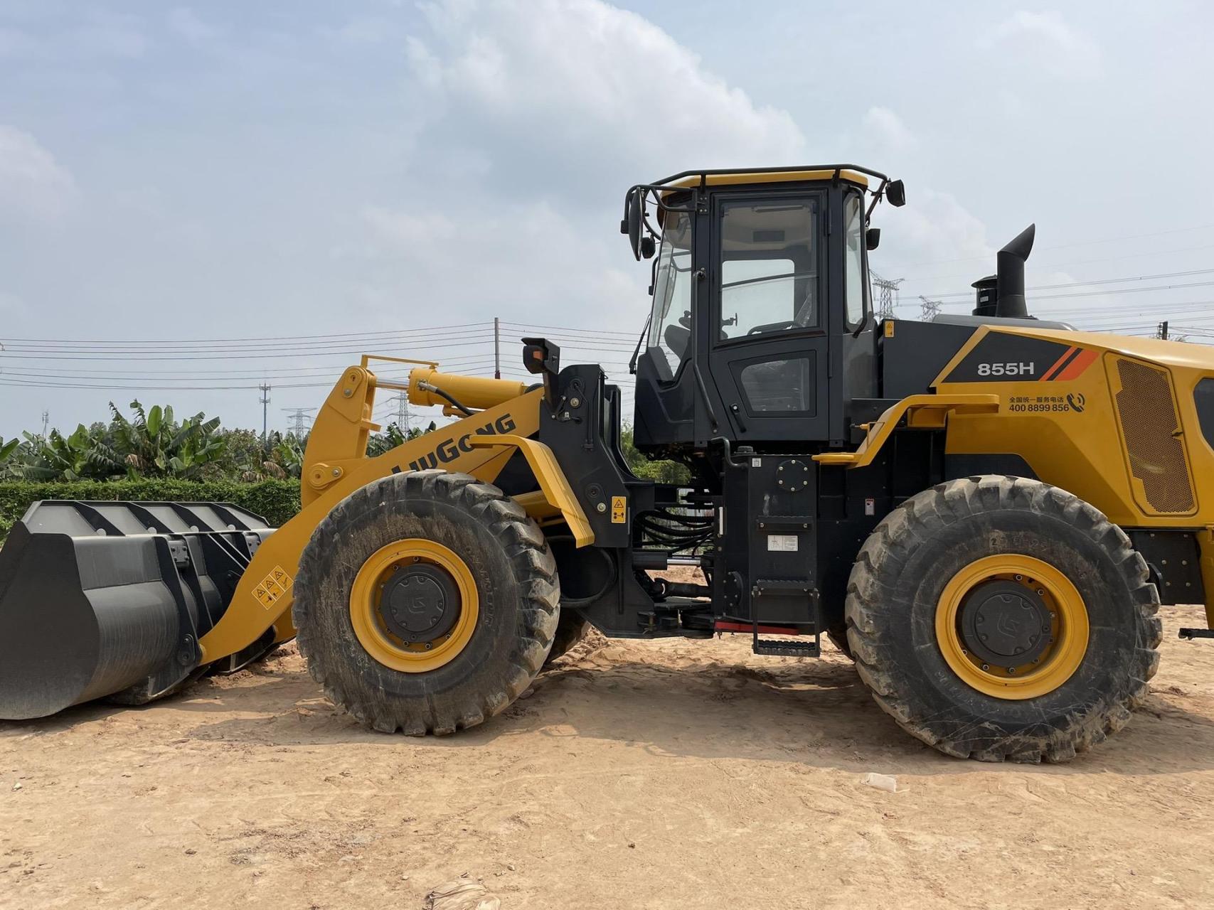 全新库存柳工50铲车855h装载机0小时268000