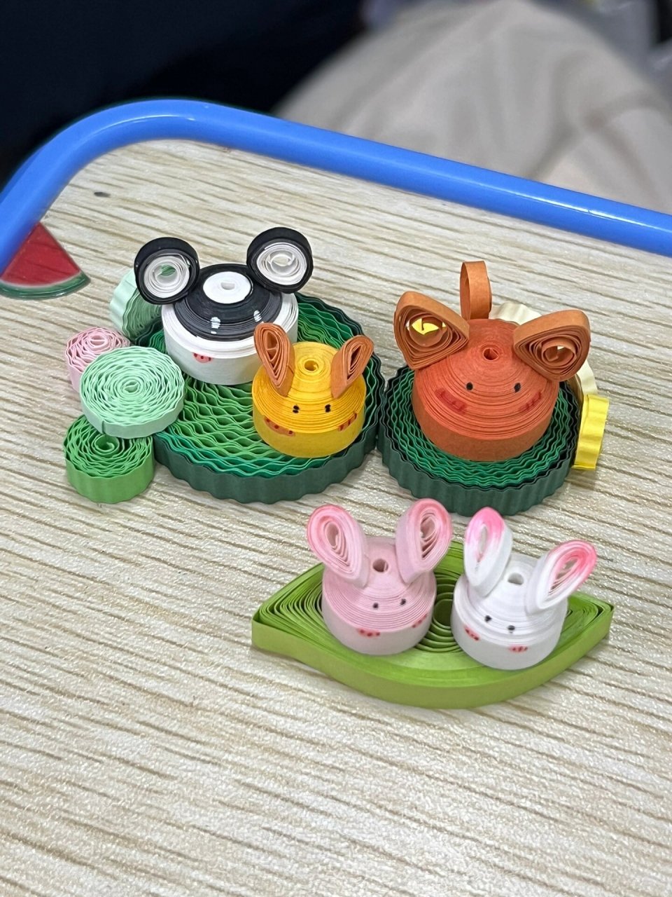 关于那些年做的衍纸作品 p1.2摩天轮 p3.