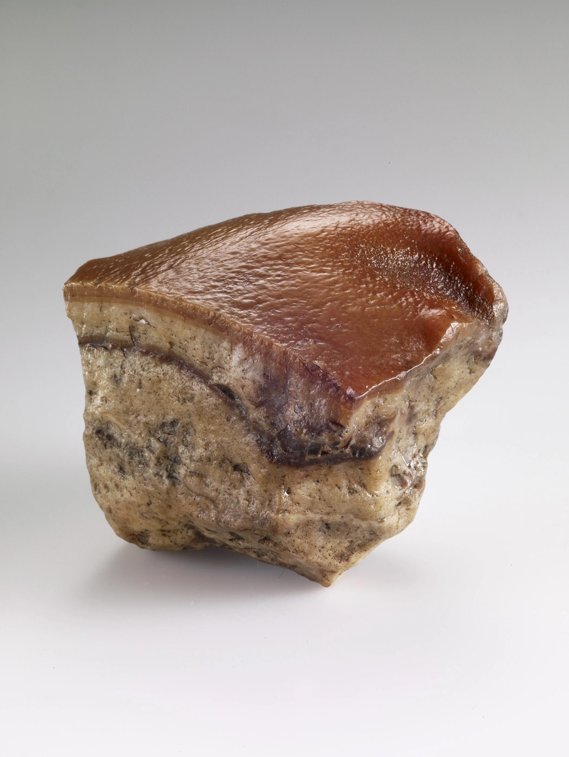 台北故宫博物院|肉形石(好一块东坡肉