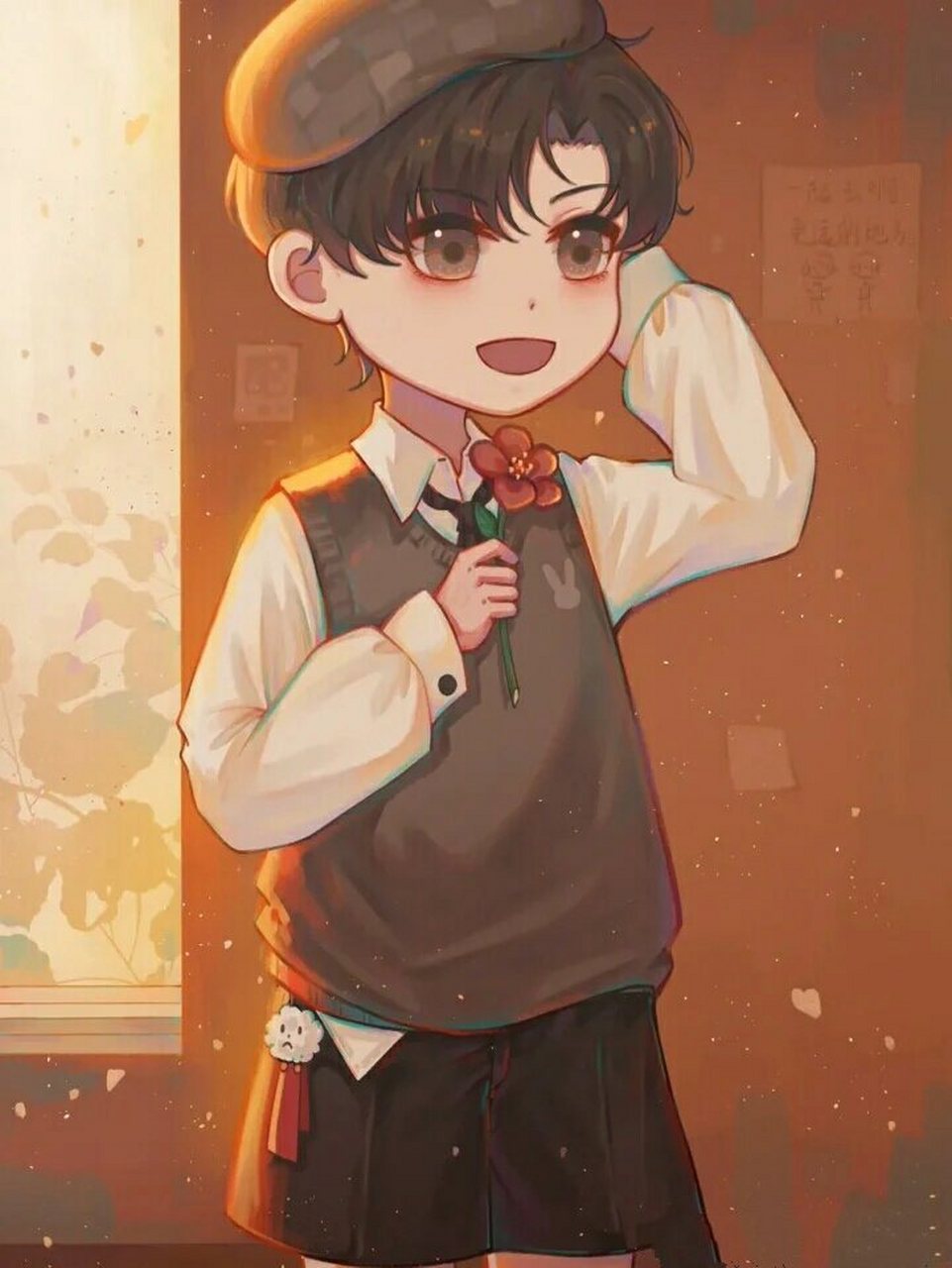 伪装学渣 最后一张谢俞女装,绝绝子!