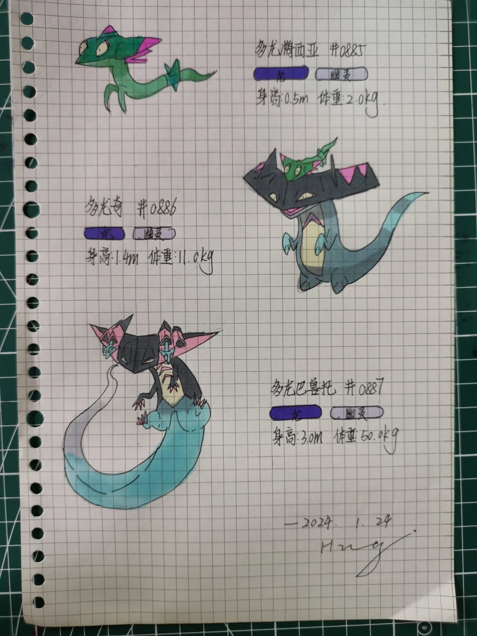 你说我画宝可梦-多龙巴鲁托