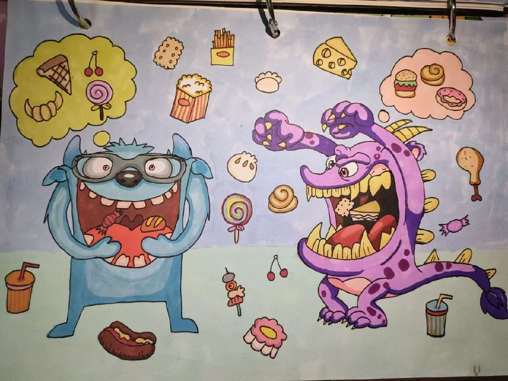 三年级下《大嘴怪》素材