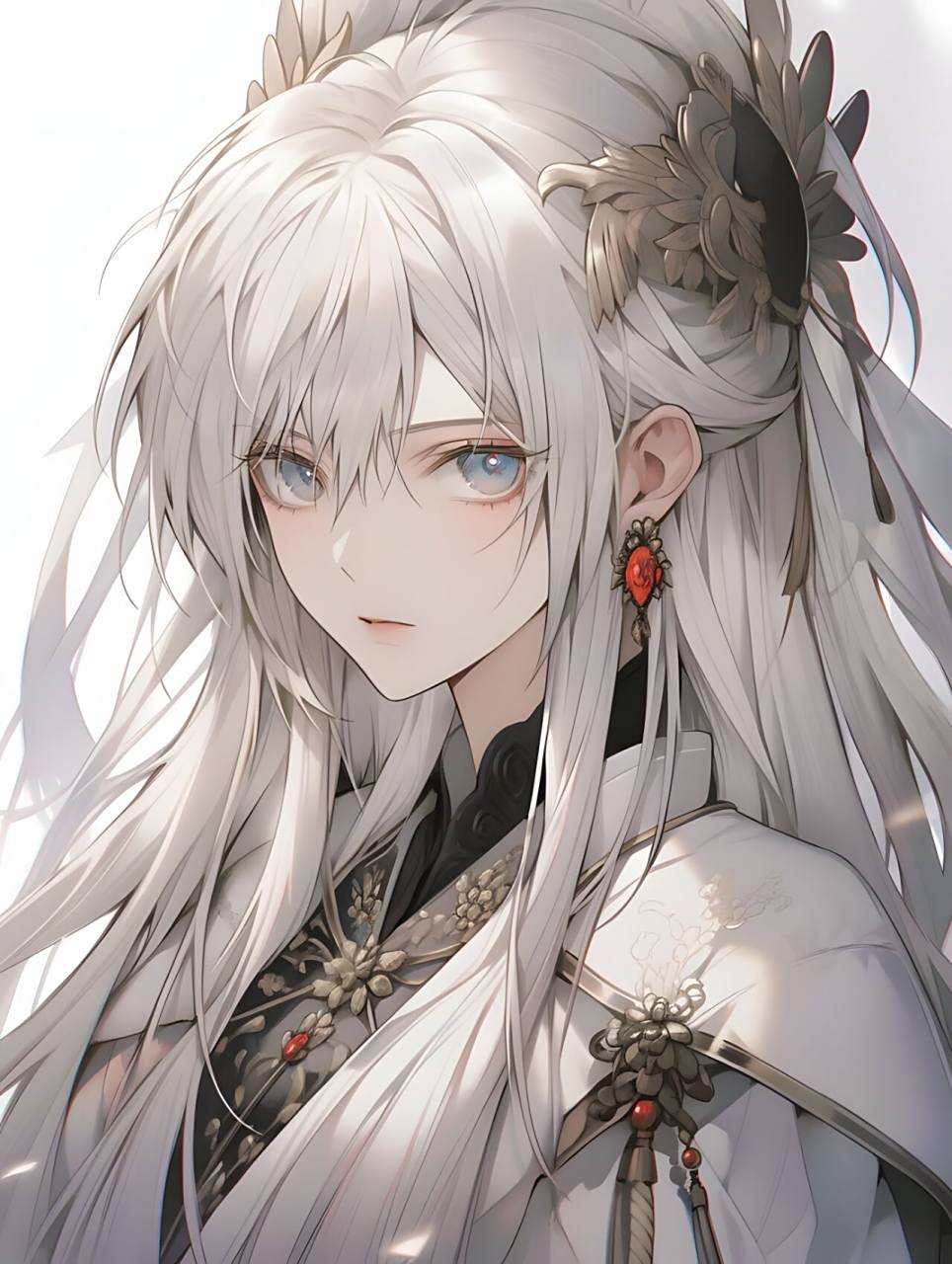 优质女头 | 第一期 白发女生 古风既视感