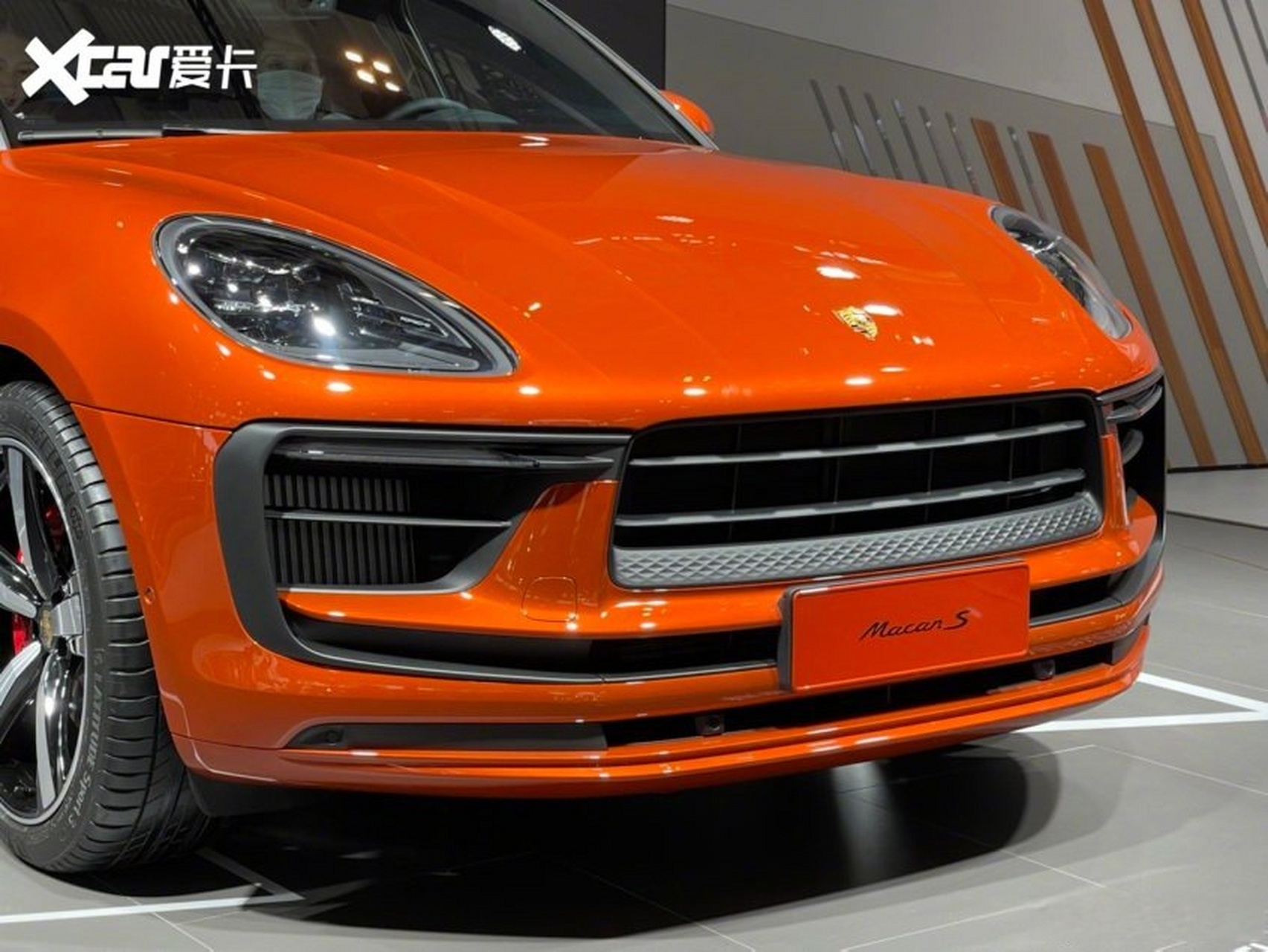 【2021天津车展:保时捷macan s正式亮相】在天津车展上,新款保时捷