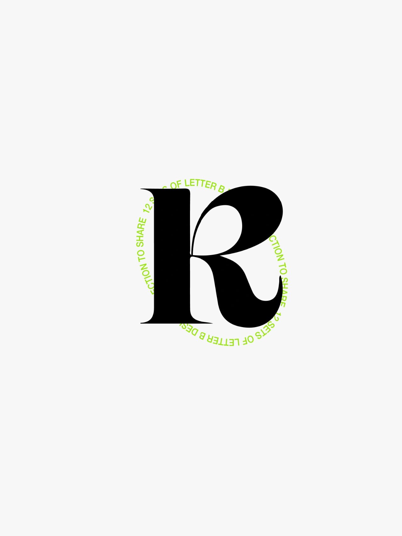 发散·创意r单字母logo设计