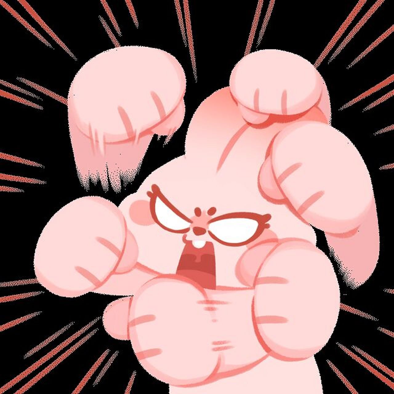 表情包丨欧拉欧拉欧拉小拳拳捶你胸口98 哼!