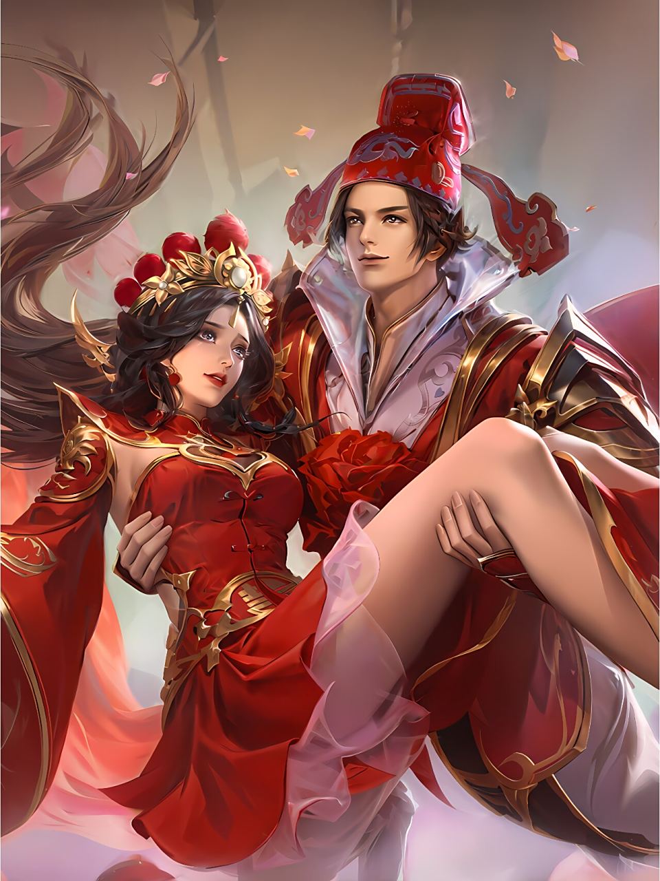 王者荣耀  孙悟空露娜情侣皮肤 一生所爱 对于本命露娜的我来说,那是