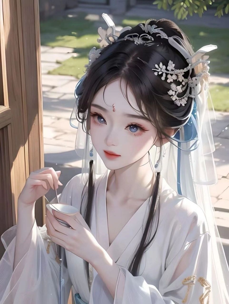 古风系列-白衣 小仙女