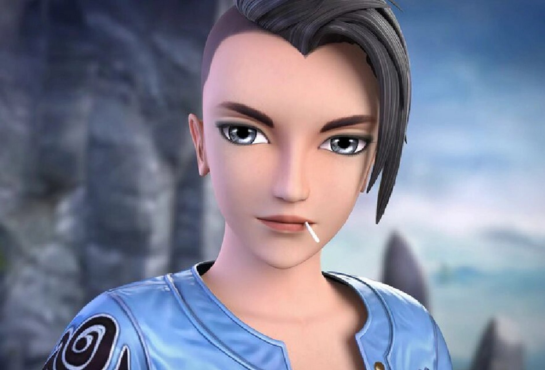 画完发现像高泰明?