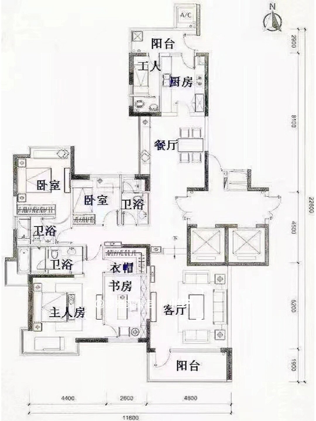 粤海丽江花园户型图图片