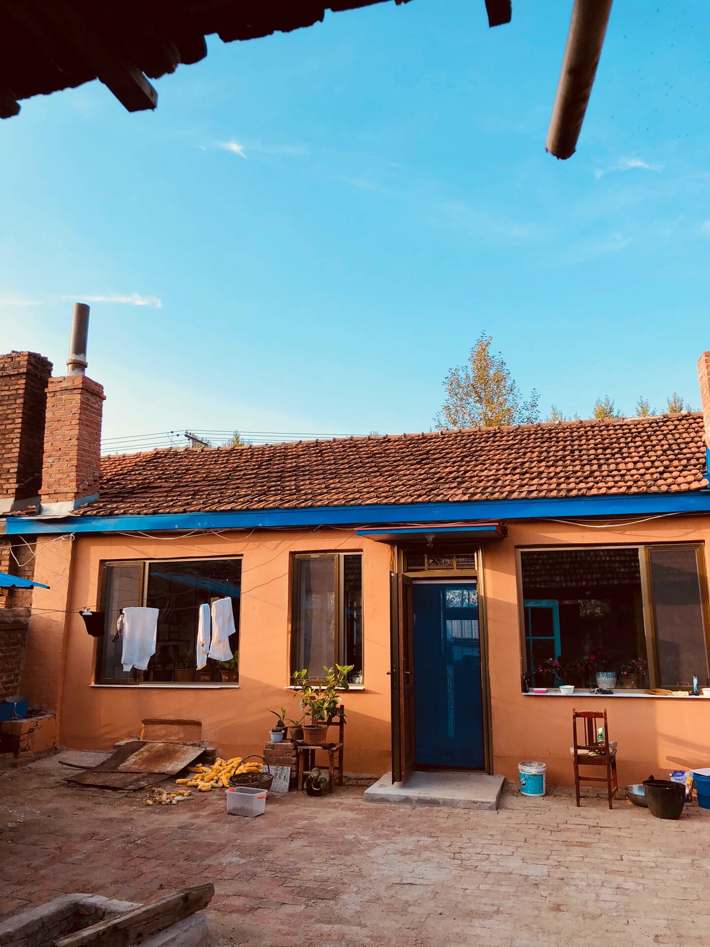 想看下你们相册里的东北村庄～ 这是我的家乡～ 吉林省蛟河市乌林朝鲜