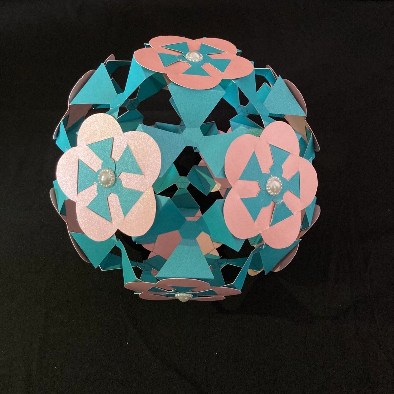 面的立体构成11566| 多面体纸球制作教程7815 9015新人求