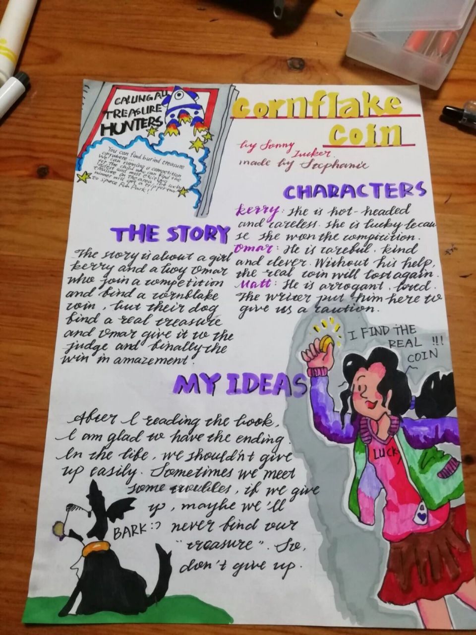 good english典范英语 手抄报 初二做的～ 现在看上去满满回忆哈哈哈