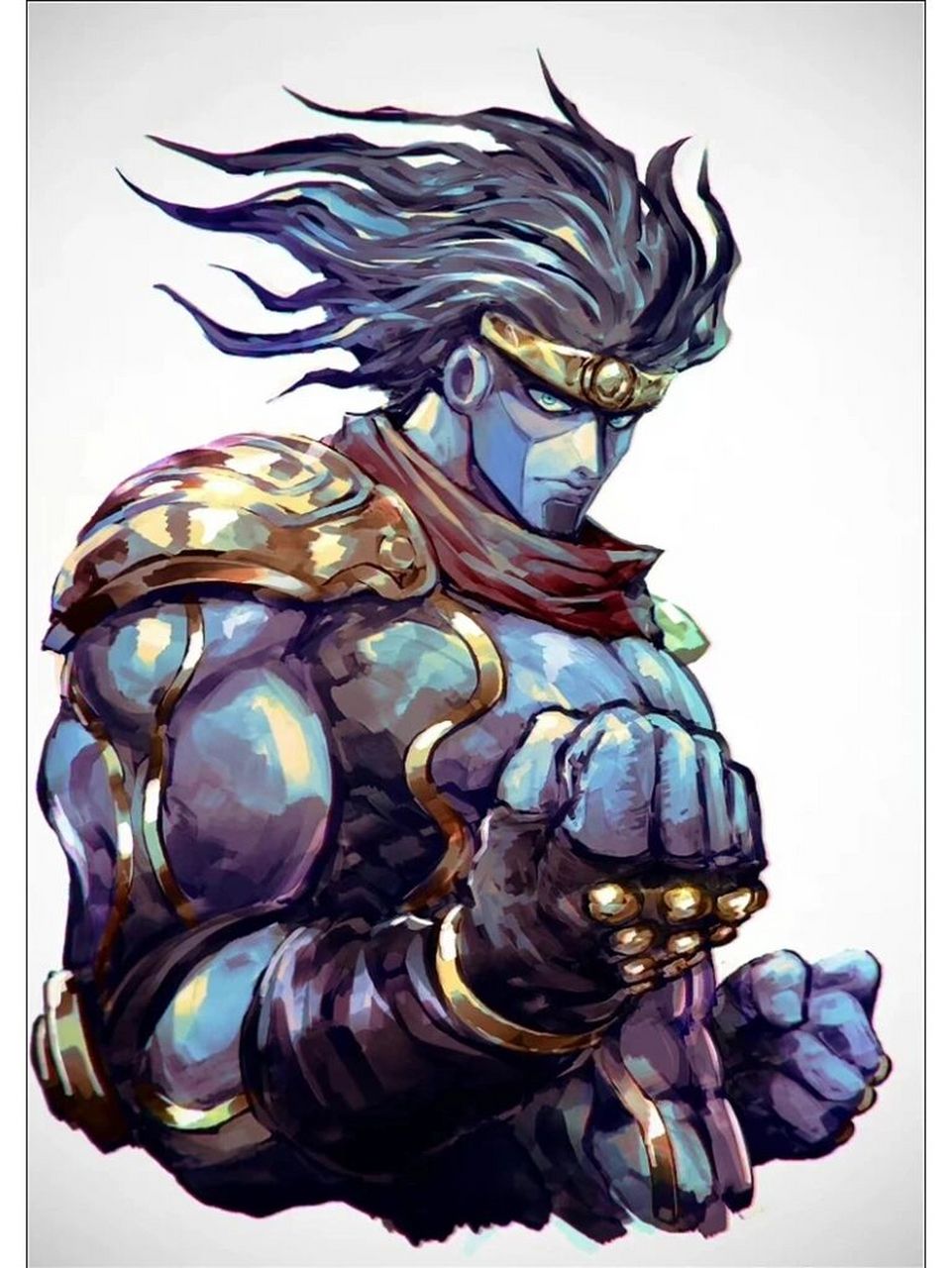 壁纸分享|jojo的奇妙冒险|替身stand 替身系列 不知道哪位大神画的