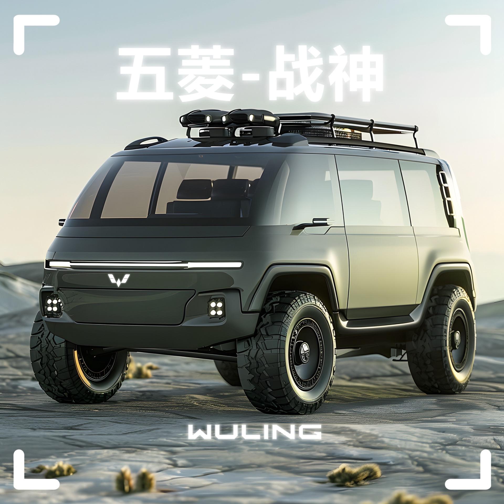 强硬来袭硬派科技面包车也能帅翻全场!钓鱼露营穿越全都不在话下!