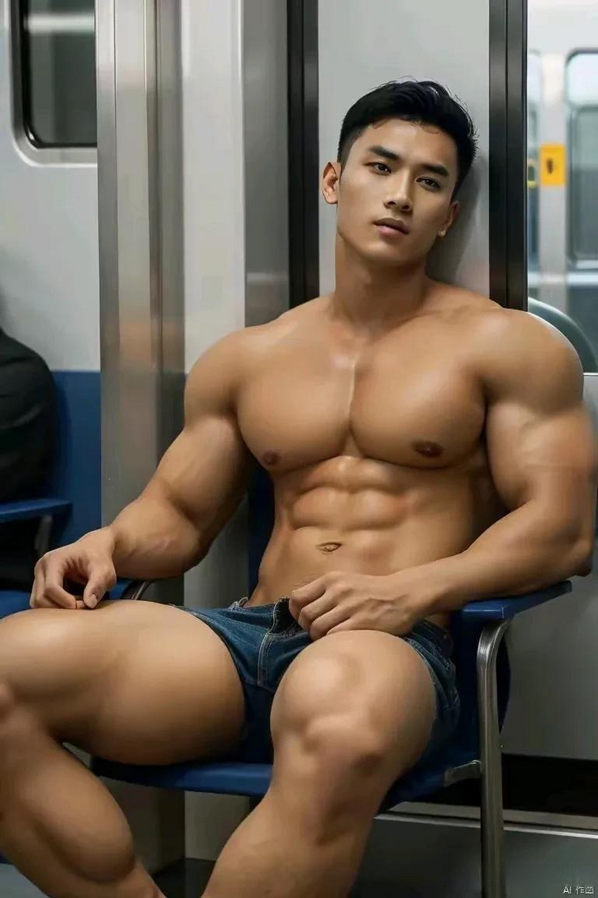 肌肉男,荷尔蒙炸裂