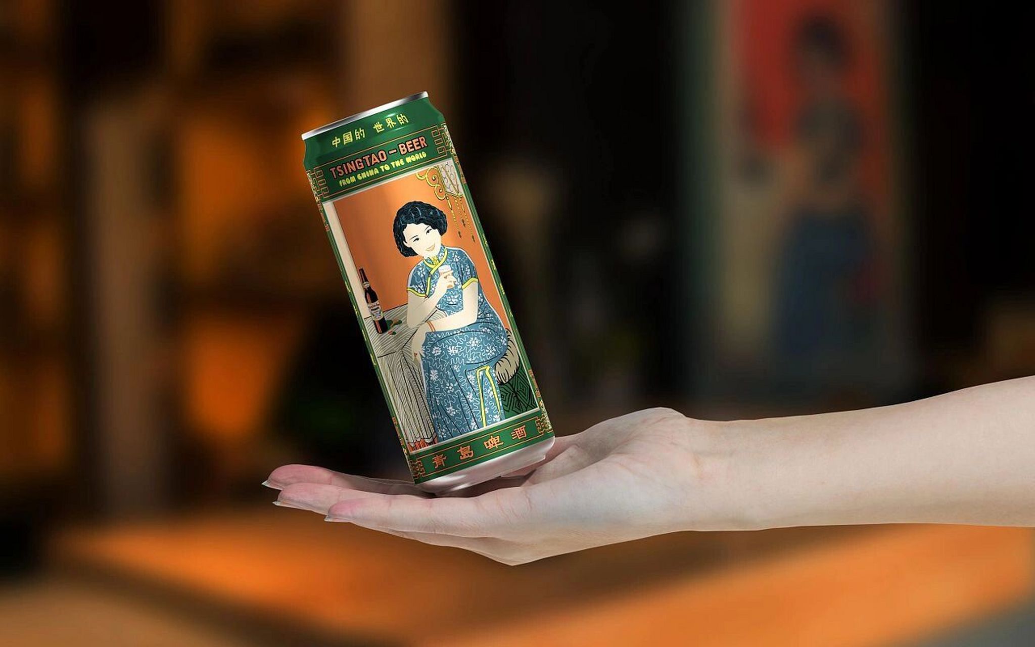 by 姜成斌 这款【美酒佳人】系列,将视角转向风华月貌下,与美酒佳人