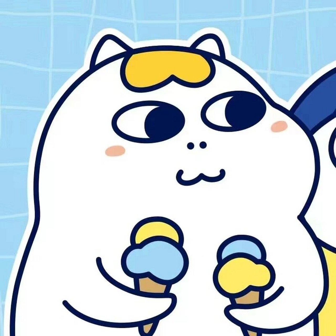 小刘鸭和鼻孔喵情头