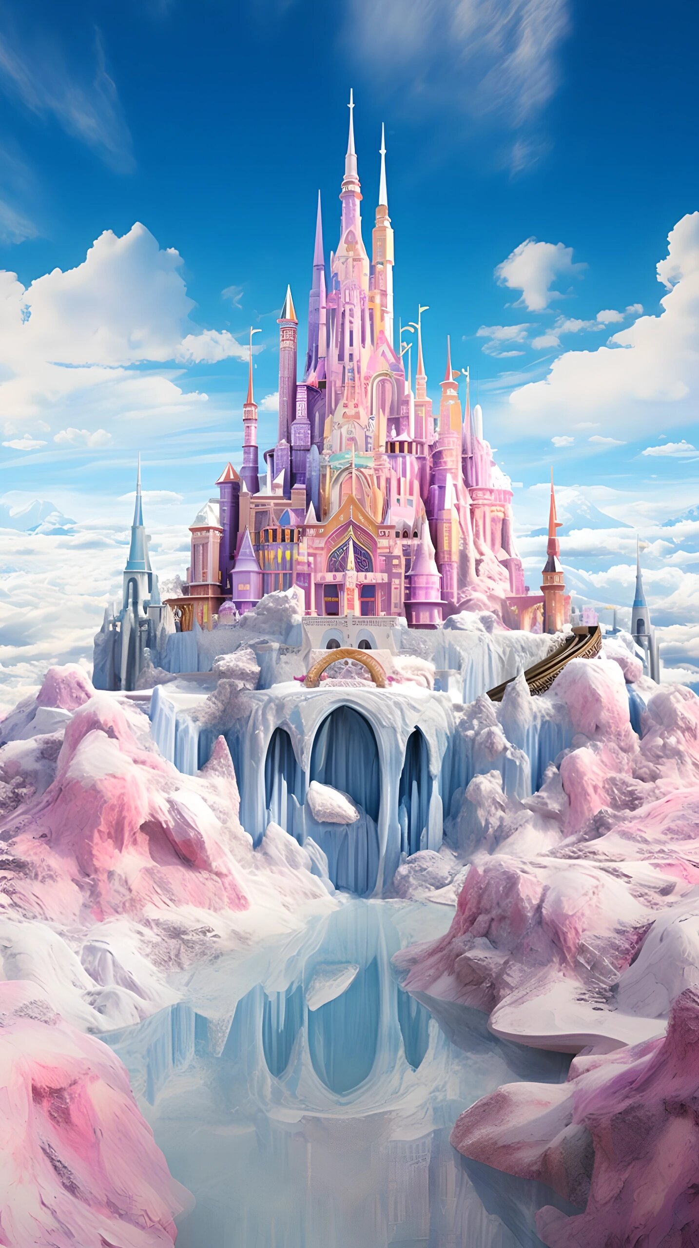 今日份壁纸→魔仙堡里真的住着小魔仙吗?