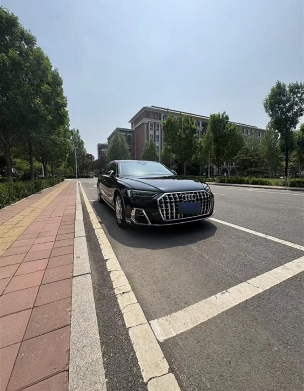 鲁医惊险奥迪a8最高版本霍希版