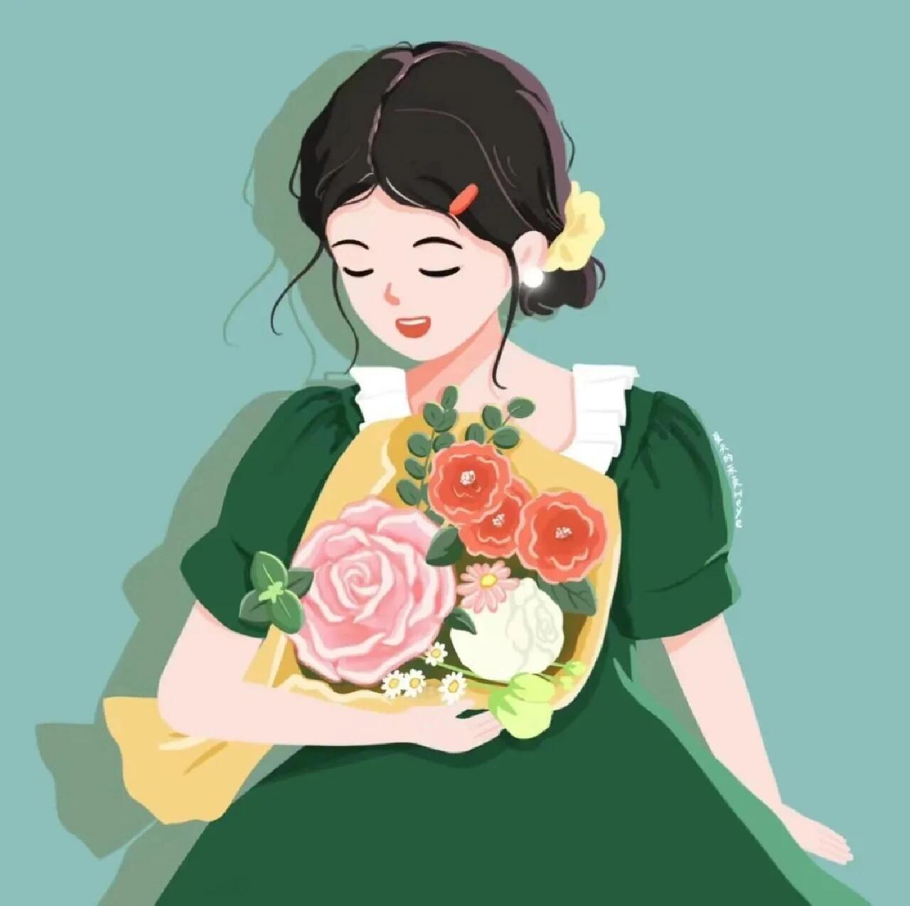 温柔而又可爱的头像图片 遇见你,喜欢你,都是岁月温柔里最美好的时光