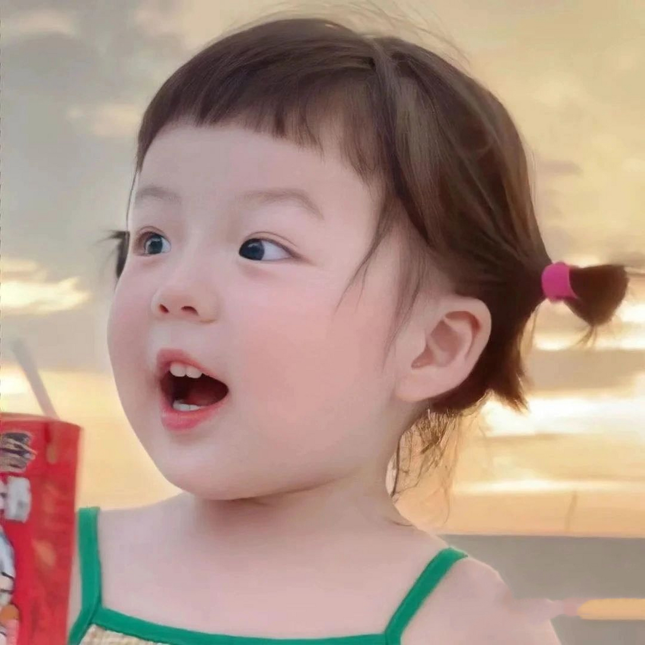 萌娃系列头像之吃东西篇 萌娃系列头像之吃东西篇 吃东西的样子非常不