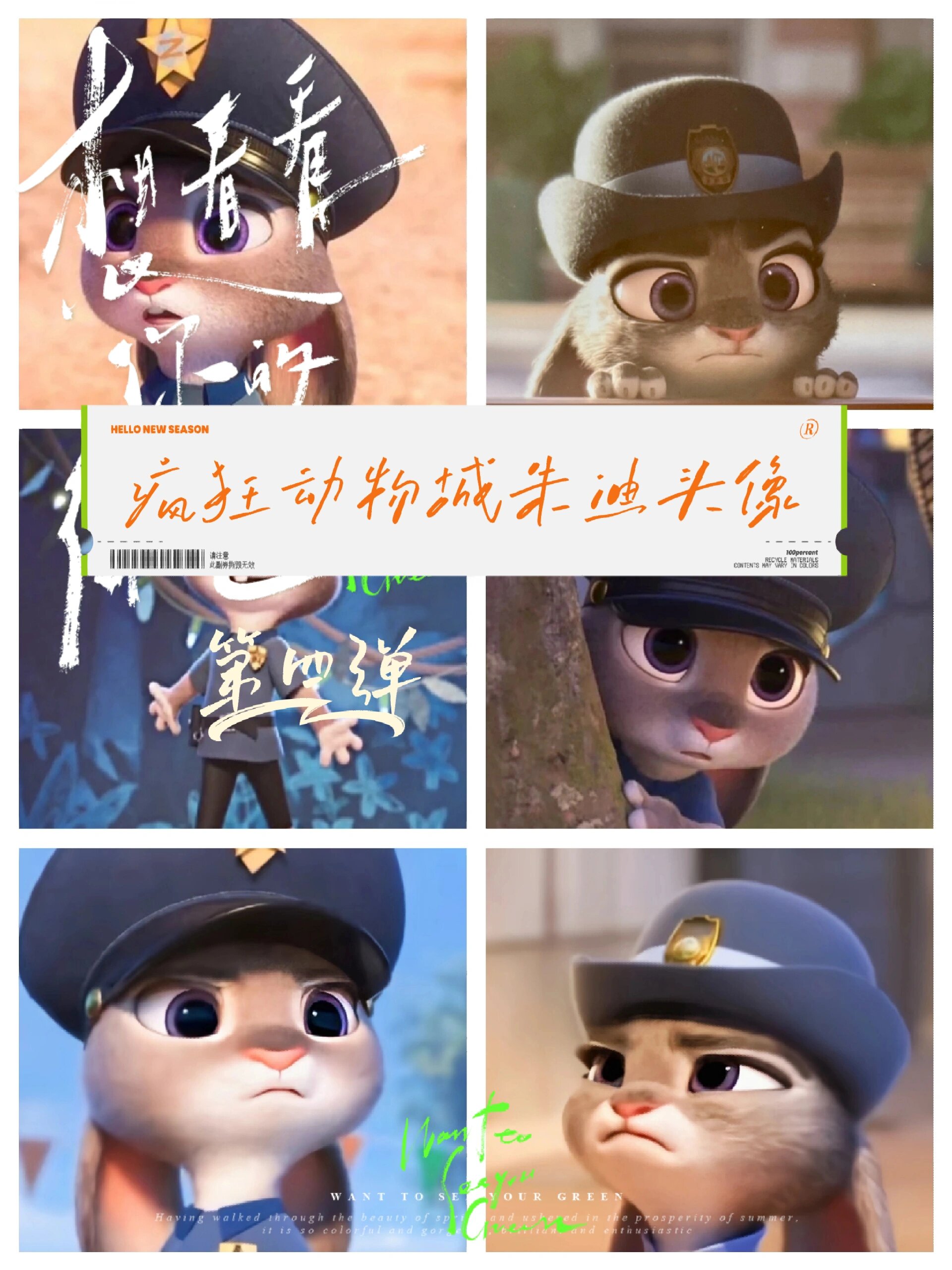 朱迪警官动画片图片