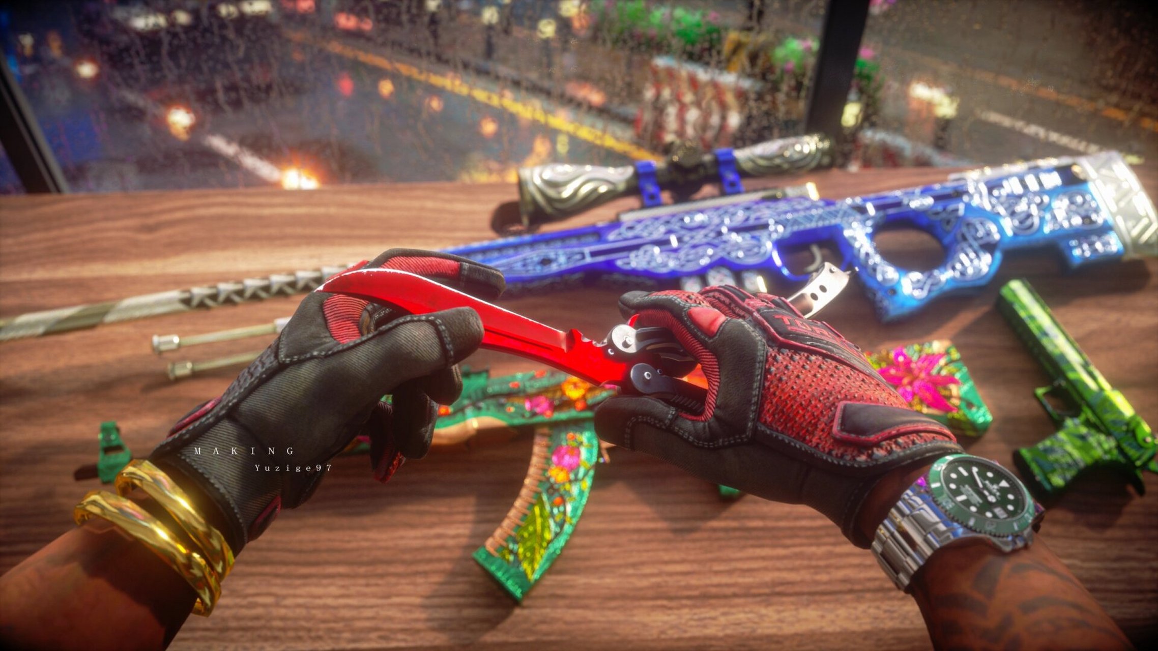 csgo高清4k饰品库存图电脑桌面壁纸 你喜欢的我都有,没有我做不了的图