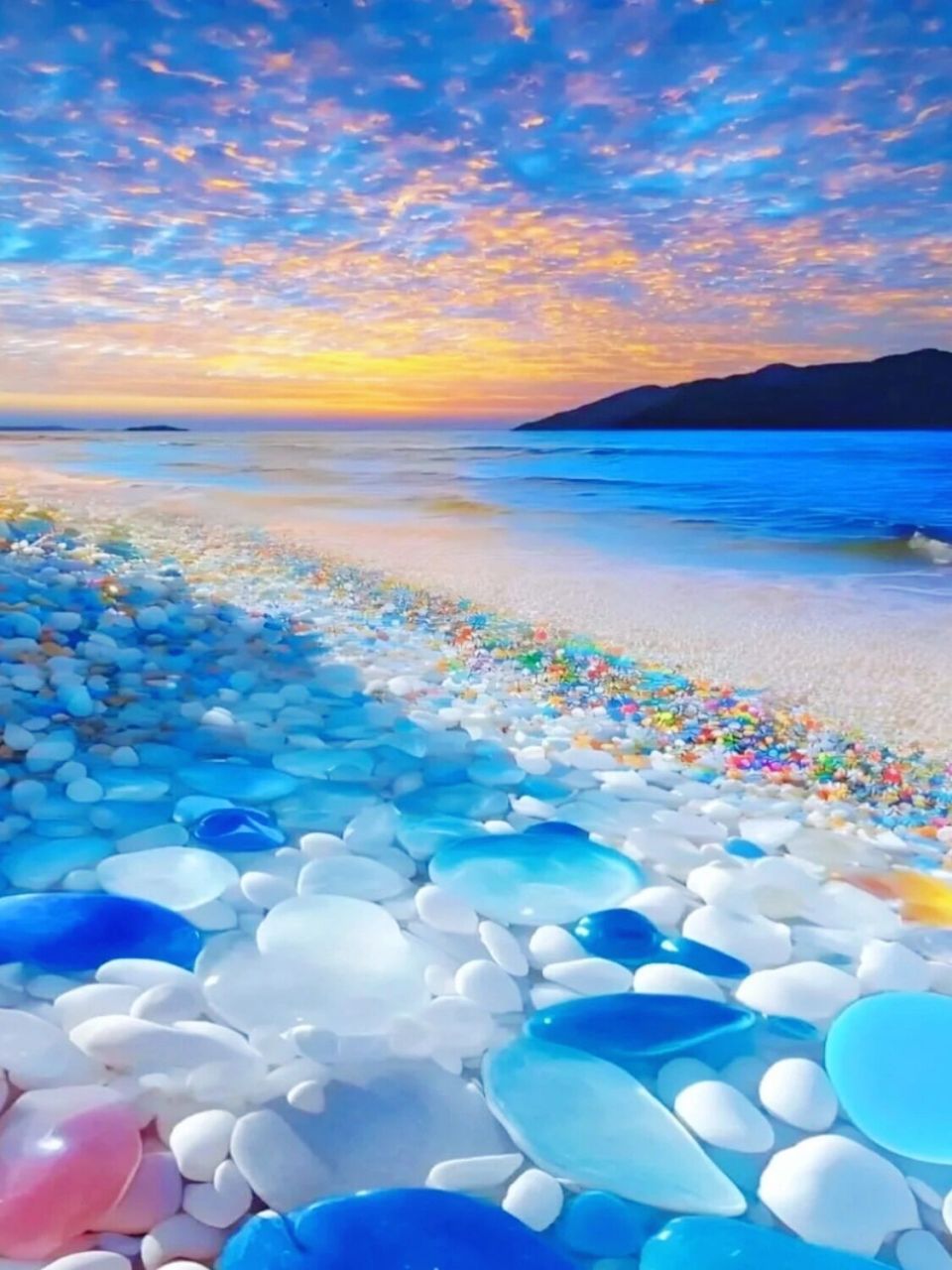 91景点名称:加州玻璃海滩 9515英文名称:fort bragg,glass