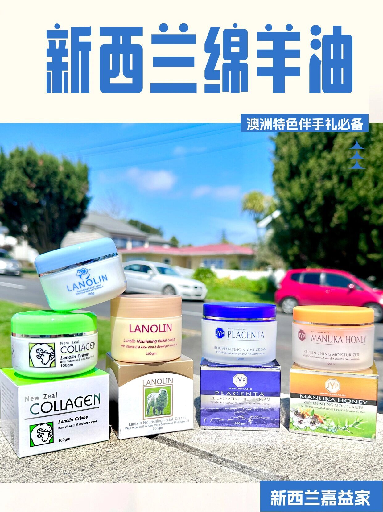 新西兰的绵羊油也算是他们的宝藏伴手礼之一?