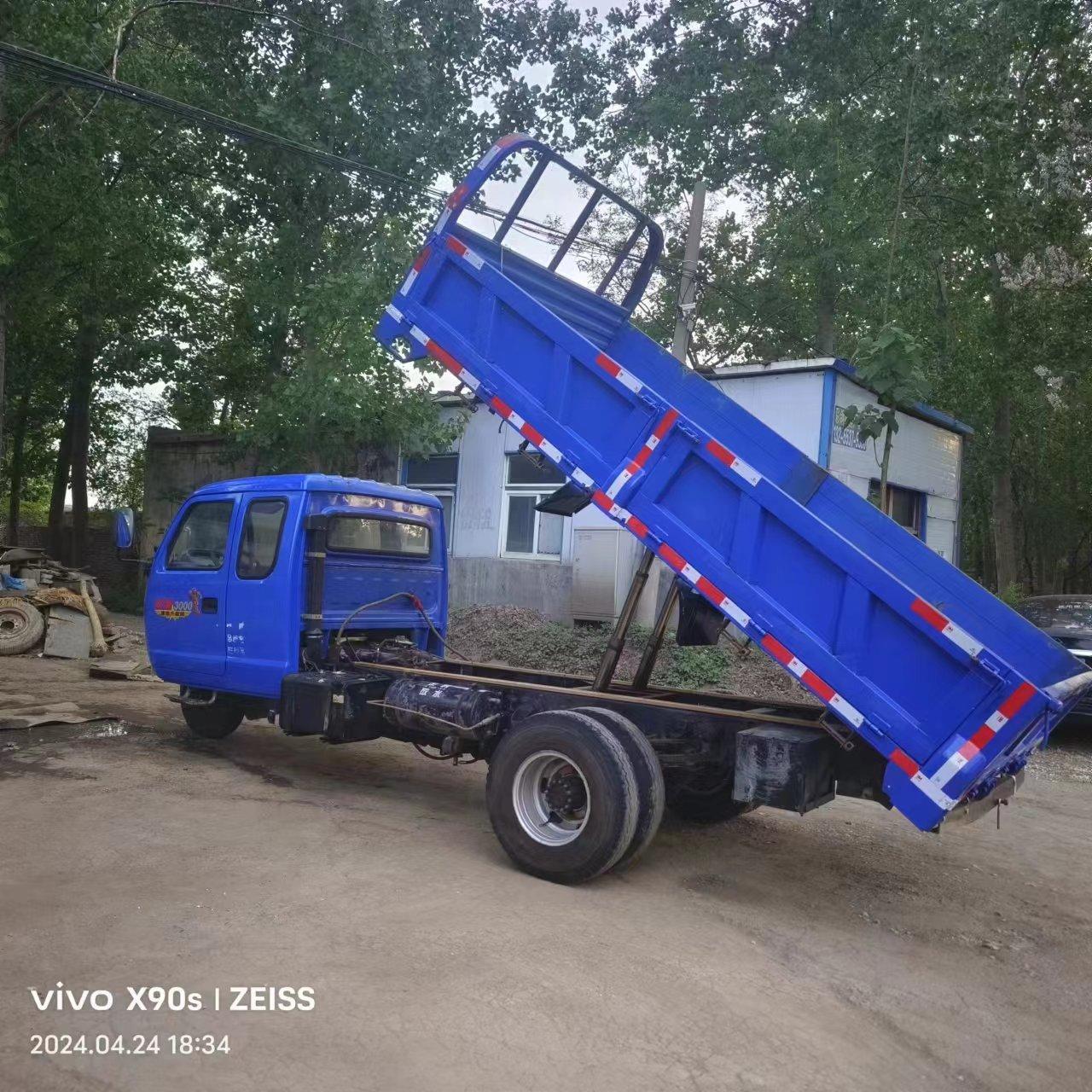 精品3.8米,福田五星五轮,后翻自卸