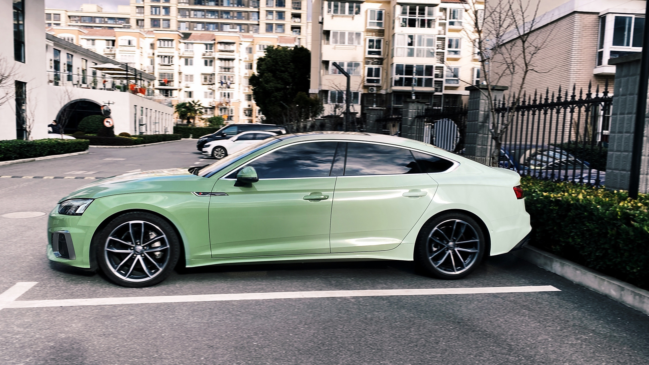 a5改色卡其绿渐变 秃鹰的卡其绿渐变定制彩绘 实物做出来跟官网图还是