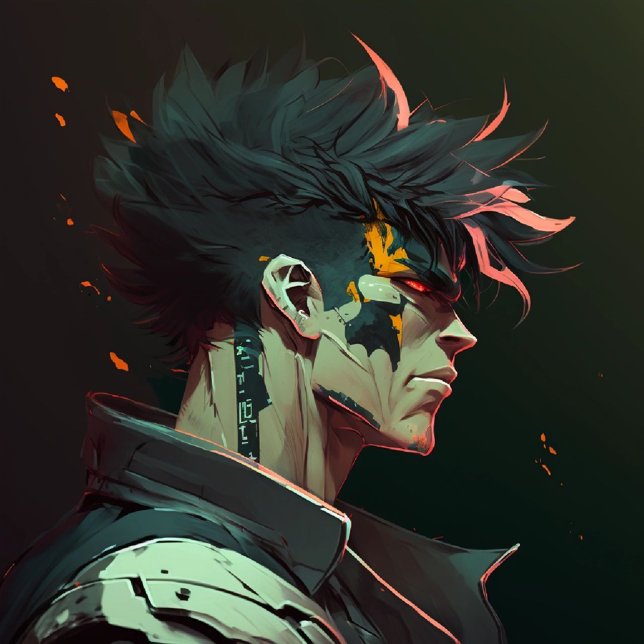 赛博朋克头像系列  	 赛博朋克头像系列