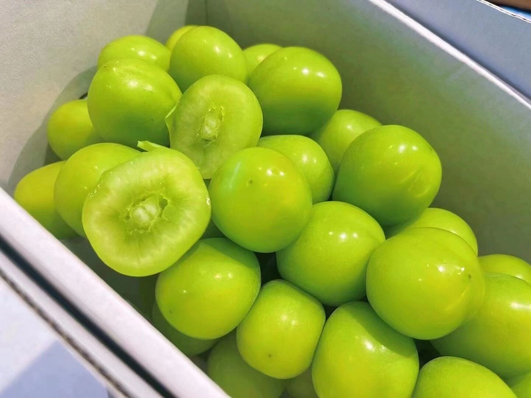 每日水果～顶级晴王相印9997  香印之顶级晴王,青提中的爱马仕