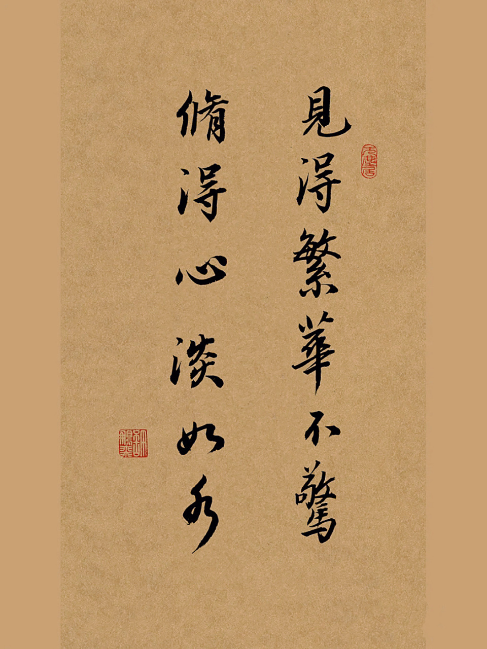 见得繁华不惊,修的心淡如水.