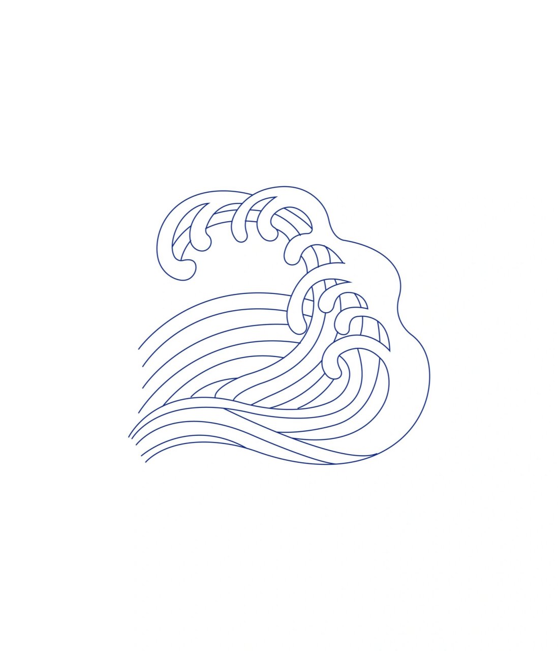 传统图案纹样-水纹(三) #画画的日常# 水纹是人们十分熟悉的表示吉祥