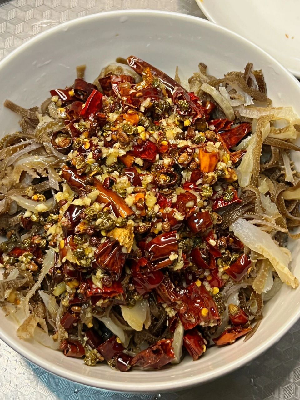 实现毛肚自由6015凉拌千层肚,看一遍就学会 简单拌一拌,脆嫩爽口