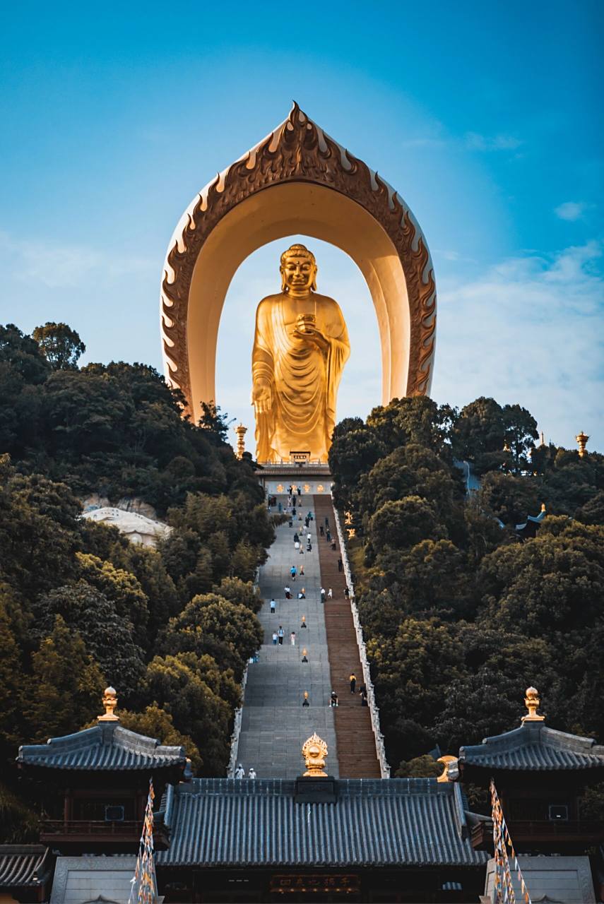 江西九江‖东林大佛‖免门票景点打卡 位置	:江西省九江市温泉镇105