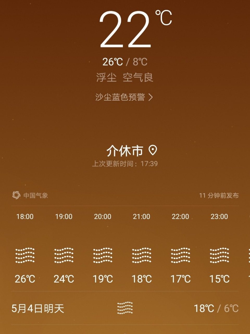 见识到了沙尘天气符号!