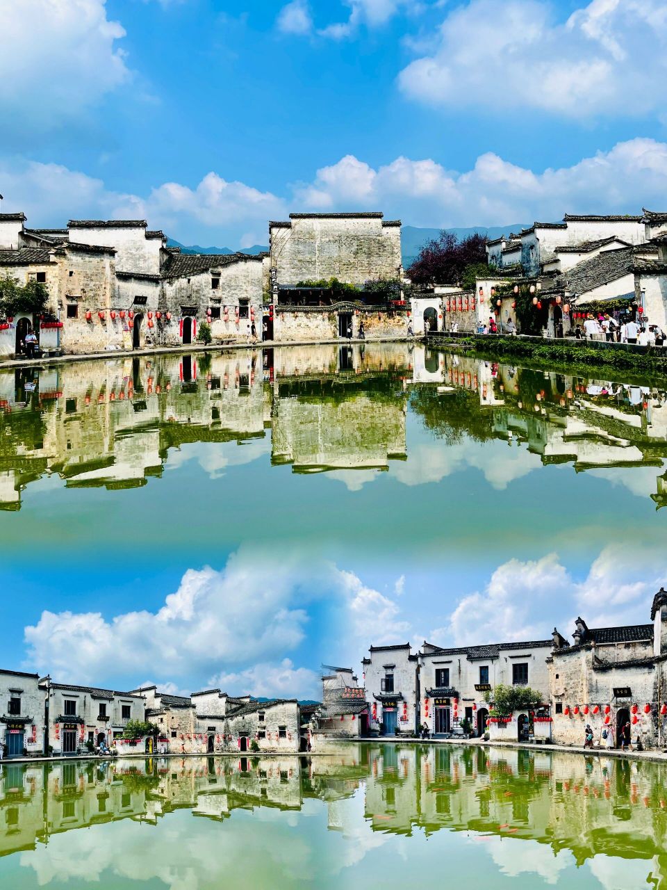 宏村|黄山脚下的"富人区"|上海周边游 一直说宏村是座"牛形村落",身在