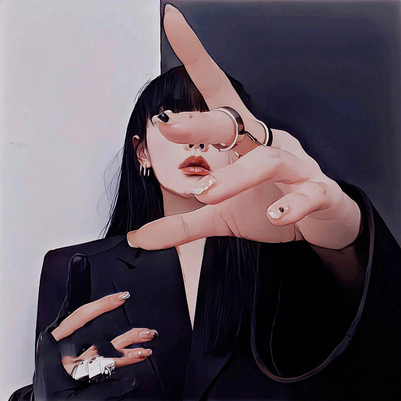 又酷又飒的女生头像  拽姐爱不爱?