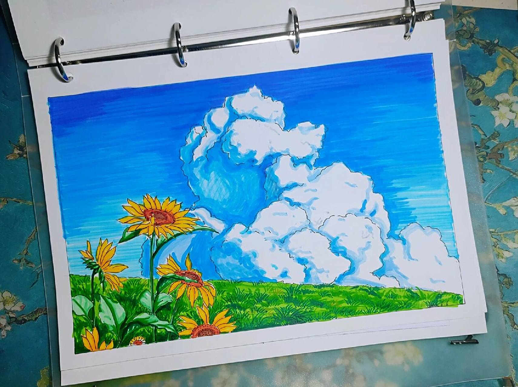 马克笔风景画# #风景画# #马克笔画# #马克笔教程# #马克笔教程